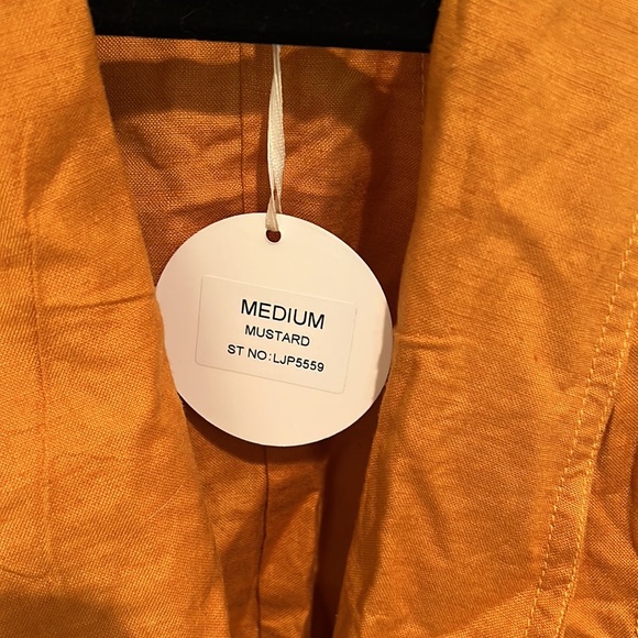 Luxxel mustard romper - Picture 4 of 6